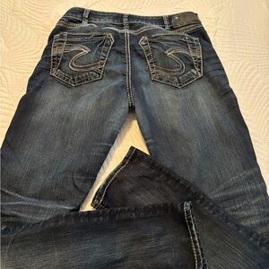 Silver Jeans Dark Blue Skinny Jeans 30/31